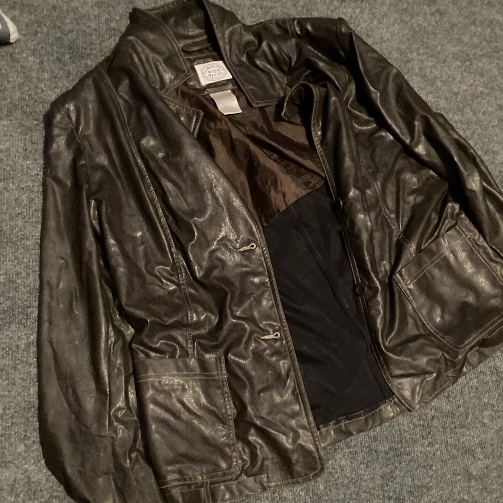 old vintage leather